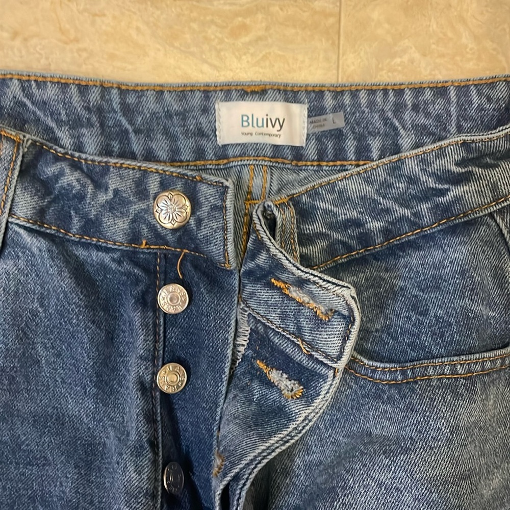 Blue Ivy Boyfriend Cut Jeans